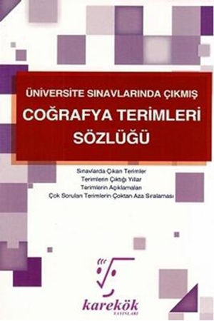 Resim Üniversite Sınavlarında Çıkmış Coğrafya Terimleri Sözlüğü