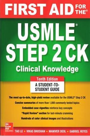 Resim First Aid For The USMLE Step 2 CK 10e