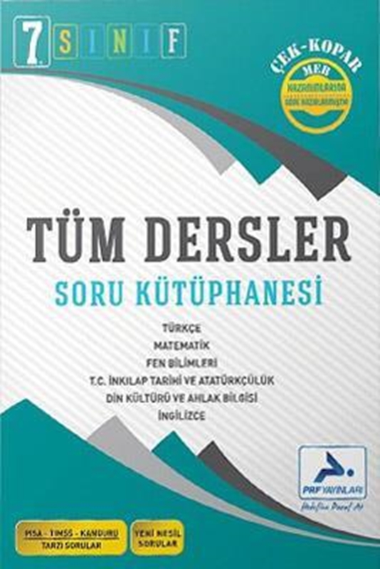 resm 7. Sınıf Tüm Dersler Soru Kütüphanesi