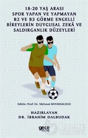 Resim 18-20 Yaş Arası Spor Yapan ve Yapmayan B2 ve B3 Görme Engelli Bireylerin Duygusal Zeka ve Saldırganlık Düzeyleri
