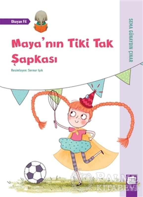 resm Maya'nın Tiki Tak Şapkası - Okuyan Fil