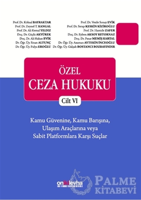 resm Özel Ceza Hukuku Cilt 6