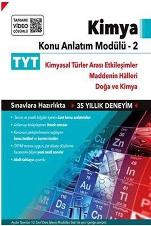 Resim TYT Kimya Konu Anlatım Modülü 2