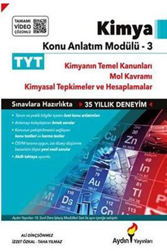 resm TYT Kimya Konu Anlatım Modülü 3