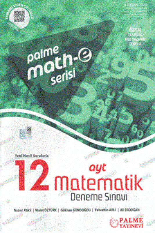 resm Math-e serisi AYT Matematik 12 Deneme Sınavı