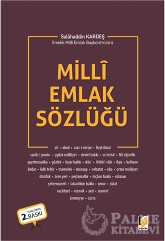 resm Milli Emlak Sözlüğü