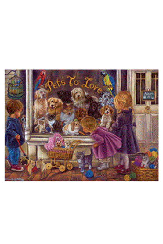 resm Hayvan Sevgisi / Pets to Love - 1000 Parça - 3186