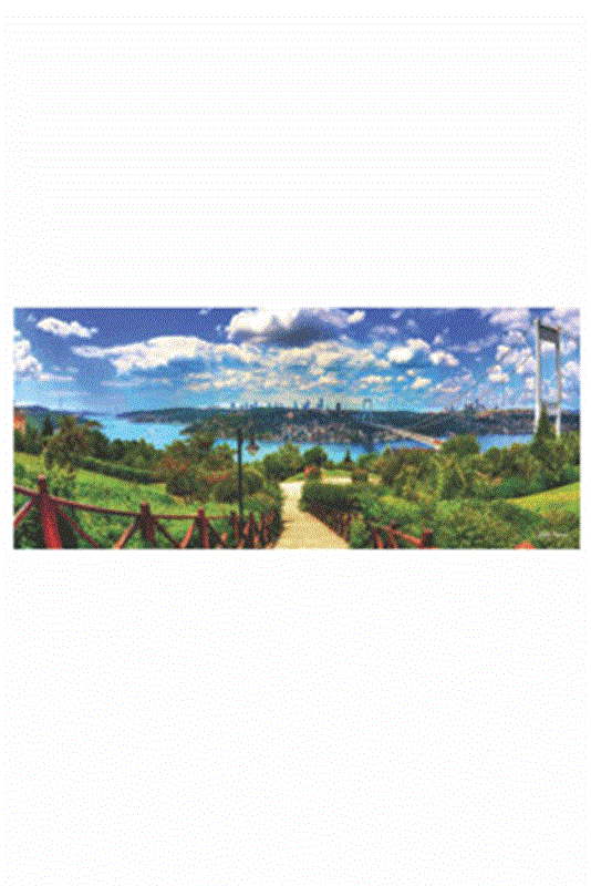 resm Otağtepe'den Boğaz / Bosphorus from Otağtepe PANORAMİC - 1000 Parça - 1028