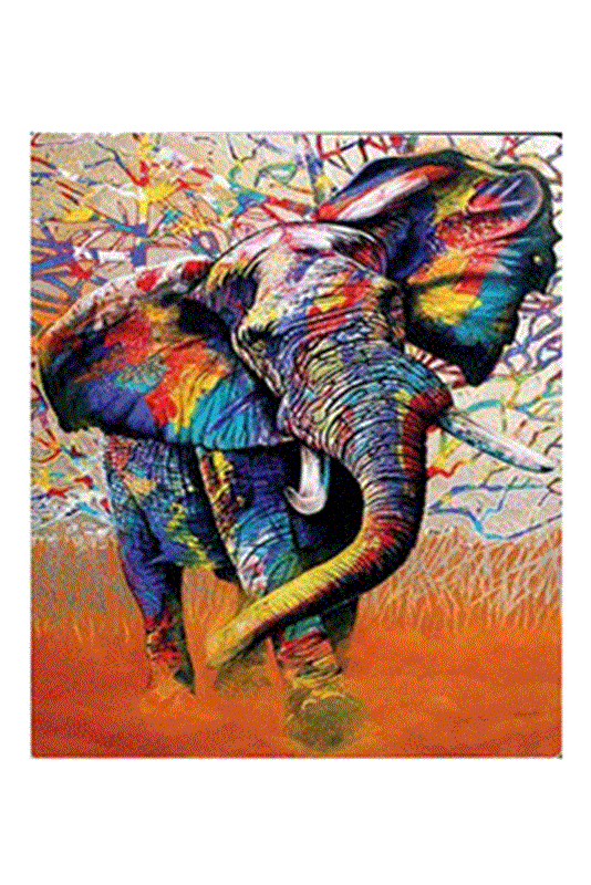 resm Afrika Renkleri / African Colours - 1000 Parça - 1054