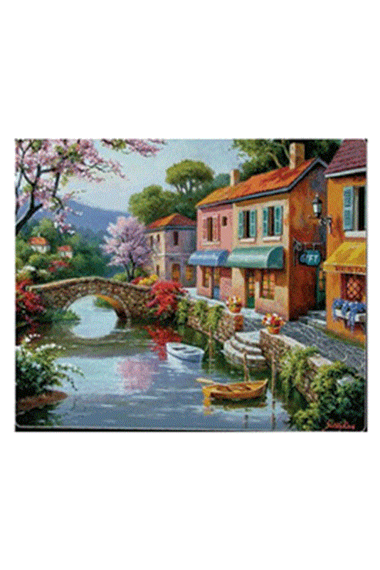 resm Hediyelik Eşya Dükkanı / Quaint Village Shops - 1000 Parça - 1053