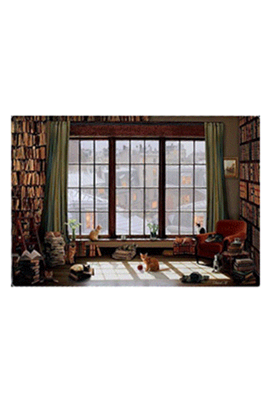 resm Pencere Kedileri / Window Cats - 1000 Parça - 1065