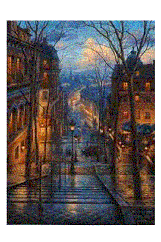 resm Montmartre'de Bahar / Montmartre Spring - 1000 Parça - 3192