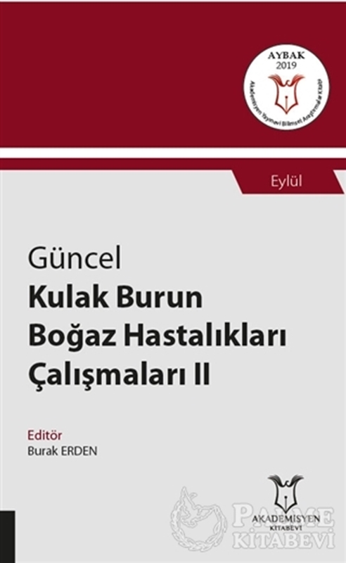 resm Güncel Kulak Burun Boğaz Hastalıkları Çalışmaları 2 - Eylül