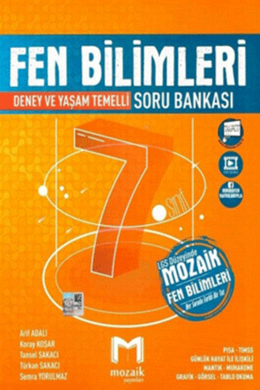 resm 7. Sınıf Fen Bilimleri Soru Bankası