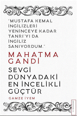 Resim Mahatma Gandi - Sevgi Dünyadaki En İncelikli Güçtür
