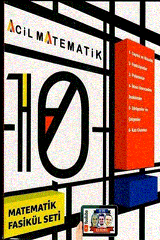 resm 10. Sınıf Acil Matematik 6 lı Fasikül Set