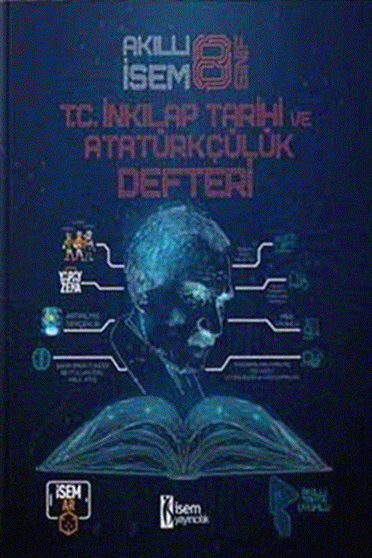 resm 8. Sınıf Akıllı İsem T.C İnkılap Tarihi ve Atatürkçülük Defteri