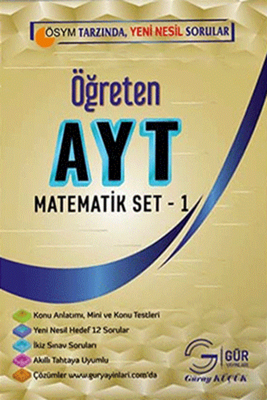 resm AYT Matematik Öğreten Set-1