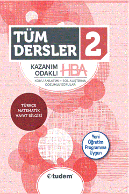 resm 2. Sınıf Tüm Dersler Kazanım Odaklı HBA