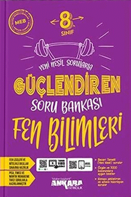 resm 8. Sınıf Fen Bilimleri Güçlendiren Soru Bankası