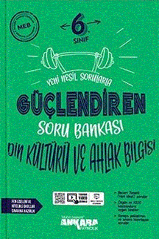 resm 6. Sınıf Din Kültürü ve Ahlak Bilgisi Güçlendiren Soru Bankası