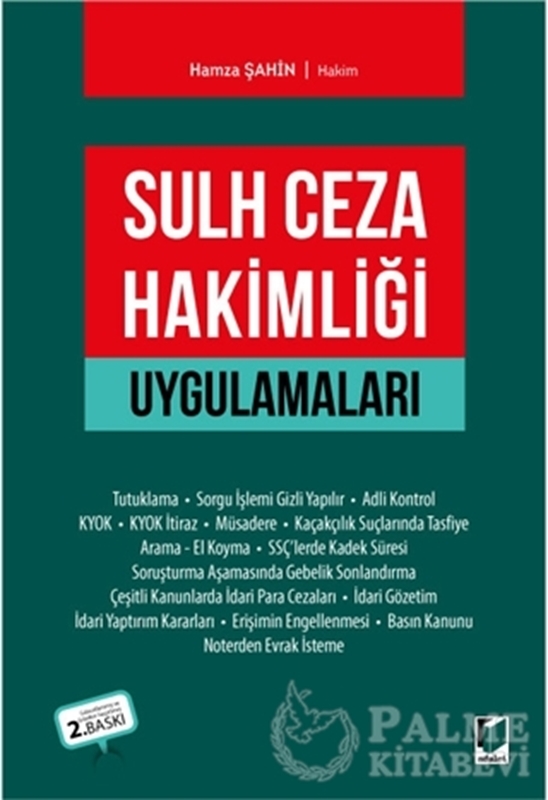 resm Sulh Ceza Hakimliği Uygulamaları