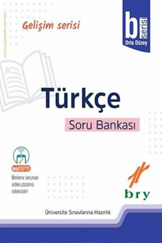 resm Gelişim Serisi Türkçe B Orta Düzey Video Çözümlü Soru Bankası