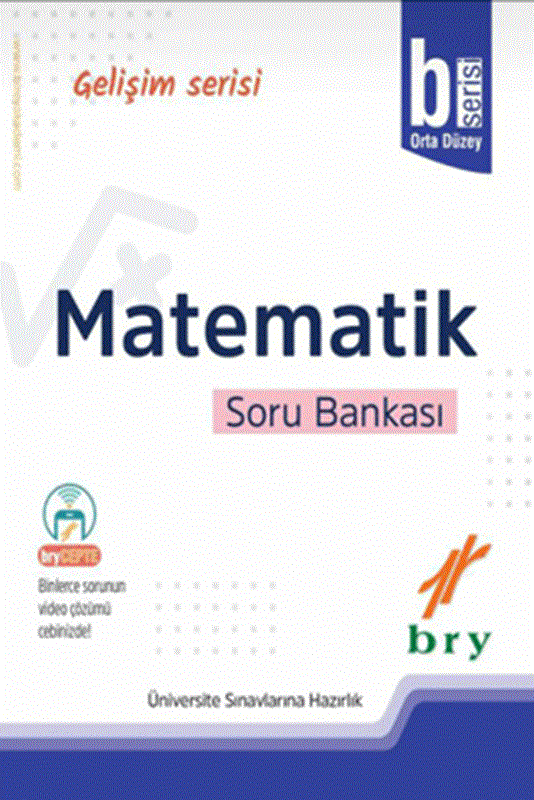 resm Birey Gelişim Serisi Matematik B Orta Düzey Video Çözümlü Soru Bankası