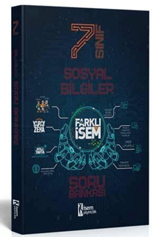 resm 7. Sınıf Sosyal Bilgiler Farklı İsem Soru Bankası