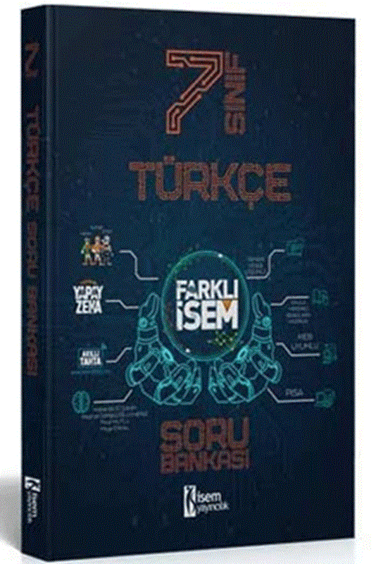 resm 7. Sınıf Farklı İsem Türkçe Soru Bankası