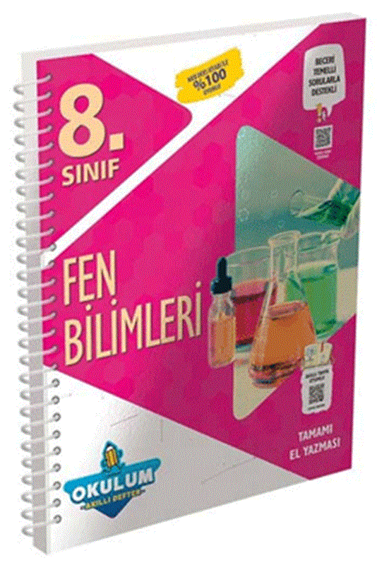 resm 8. Sınıf Fen Bilimleri Okulum Akıllı Defteri