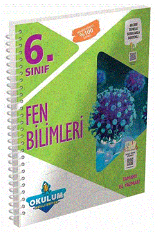 resm 6. Sınıf Fen Bilimleri Okulum Akıllı Defteri