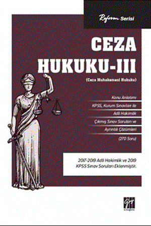 Resim Ceza Hukuku 3 Ceza Muhakemesi Hukuku