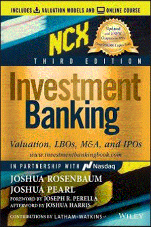 Resim Investment Banking : Valuation, LBOs, M&A, and IPOs 3e