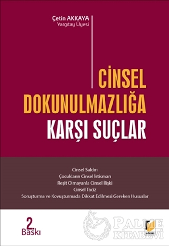 resm Cinsel Dokunulmazlığa Karşı Suçlar