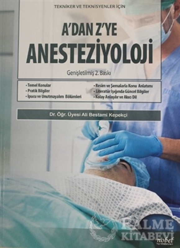 resm A'Dan Z'Ye Anesteziyoloji