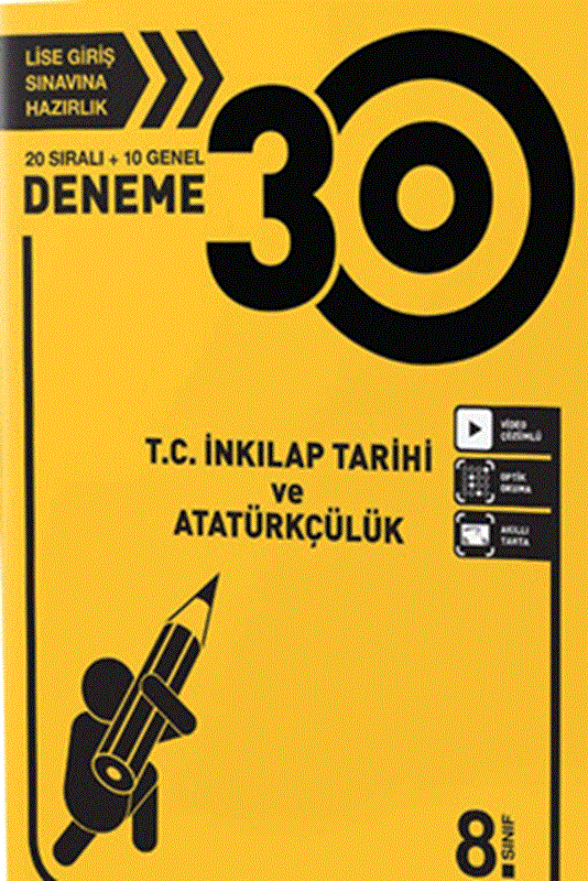 resm 8. Sınıf İnkilap Tarihi 30 lu Deneme