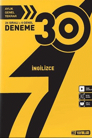 Resim 7. Sınıf İngilizce 30 lu Deneme