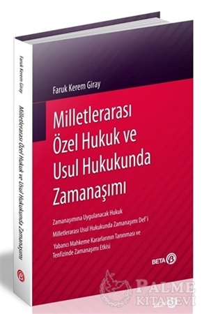 Resim Milletlerarası Özel Hukuk ve Usul Hukukunda Zamanaşımı