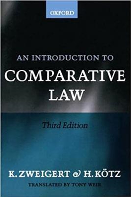 resm An Introduction to Comparative Law 3e