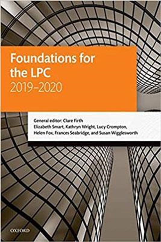 resm Foundations for the LPC 2019-2020 / 23e