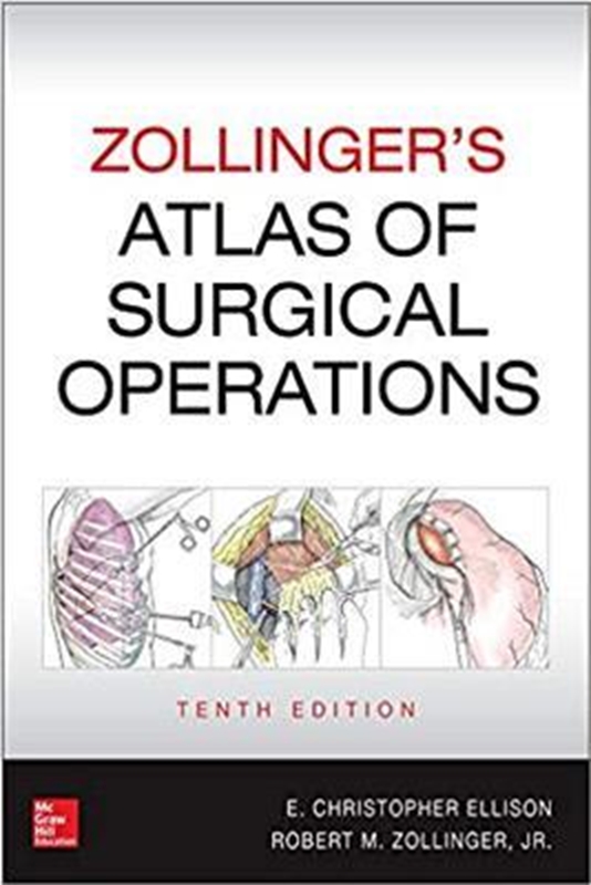 resm Zollinger's Atlas of Surgical Operations 10e