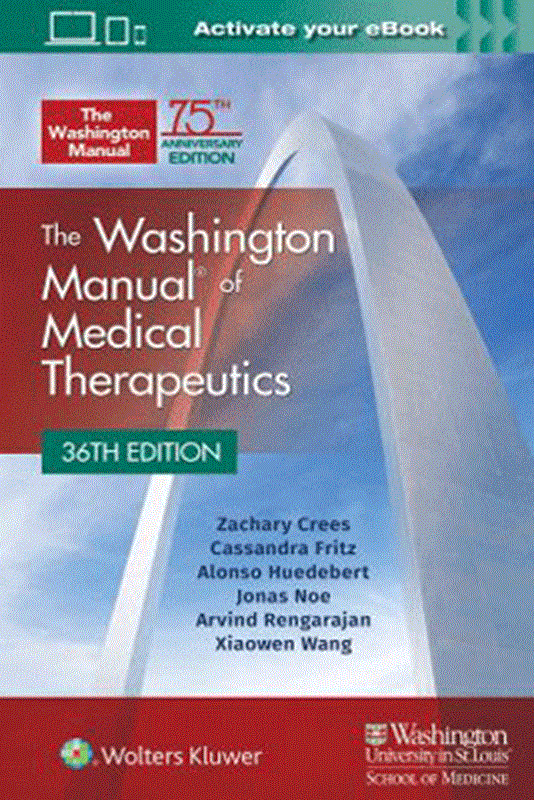 resm The Washington Manual of Medical Therapeutics Paperback 36e