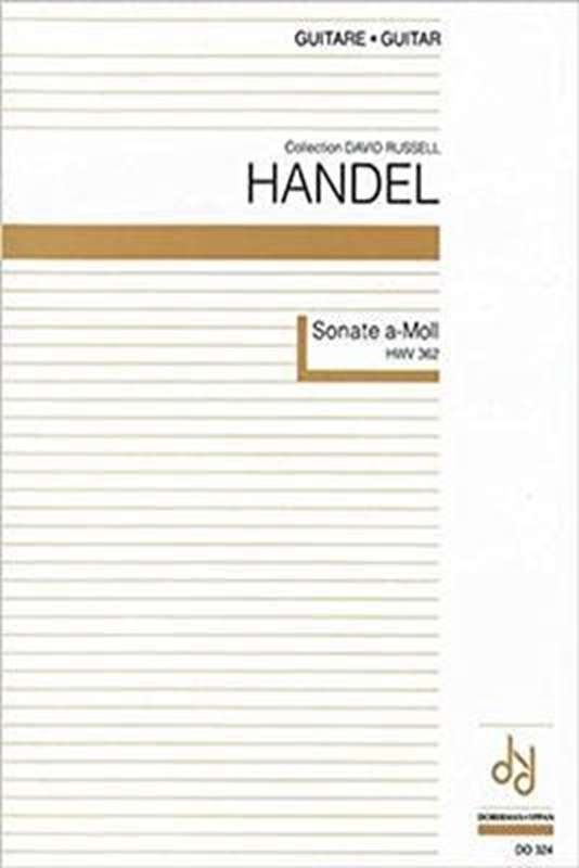 resm Sonate A Moll Hwv 362