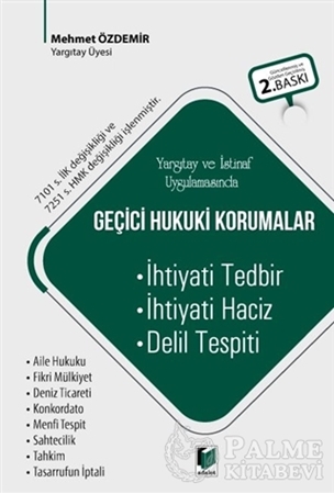 Resim Yargıtay ve İstinaf Uygulamasında Geçici Hukuki Korumalar