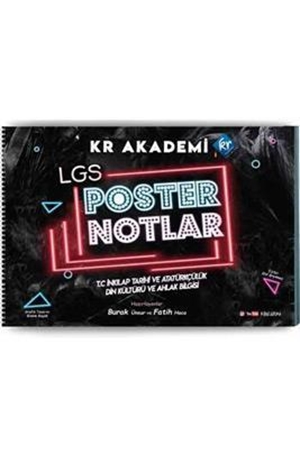 Resim LGS İnkılap Tarihi ve Atatürkçülük Din Kültürü ve Ahlak Bilgisi Poster Notları