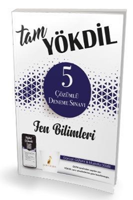 resm Tam YÖKDİL Fen Bilimleri Dijital Çözümlü 5 Deneme Sınavı
