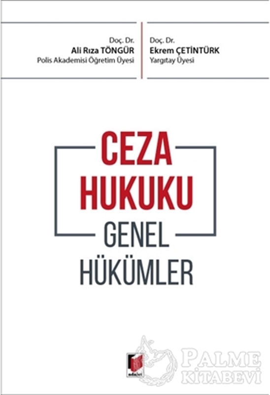 resm Ceza Hukuku Genel Hükümler