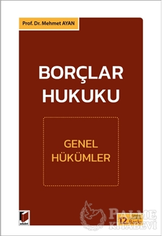 resm Borçlar Hukuku Genel Hükümler
