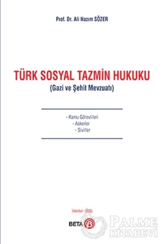 resm Türk Sosyal Tazmin Hukuku